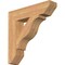 Ekena Millwork Funston Slat Smooth Bracket, Western Red Cedar, 5 1/2"W x 26"D x 26"H BKT06X26X26FST06SWR - alternate 1
